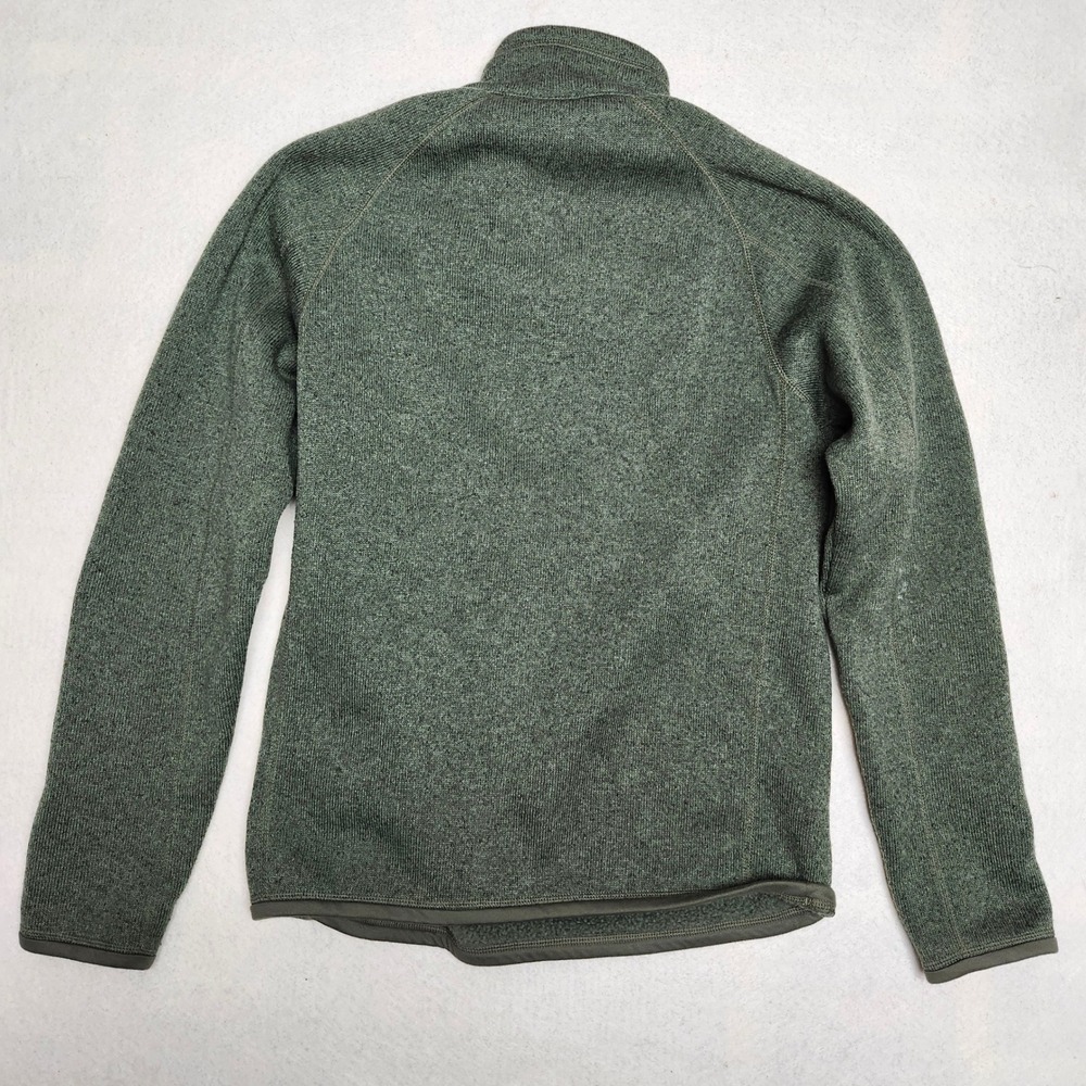Patagonia Better Sweater Quarter Zip Fleece Pullover Mens Small Green Outdoors - Picture 6 of 6
